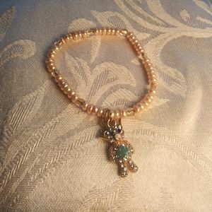 Girls Teddy Bear Bracelet - Three for $10!
